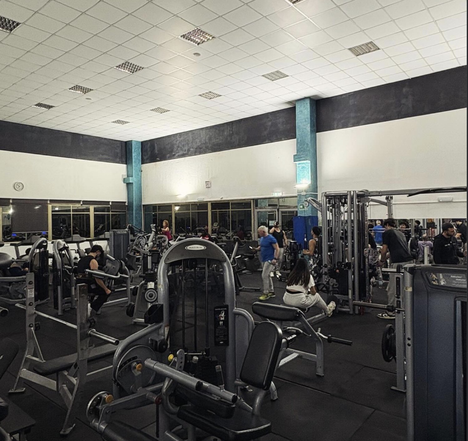 Zona macchinari della palestra New Life