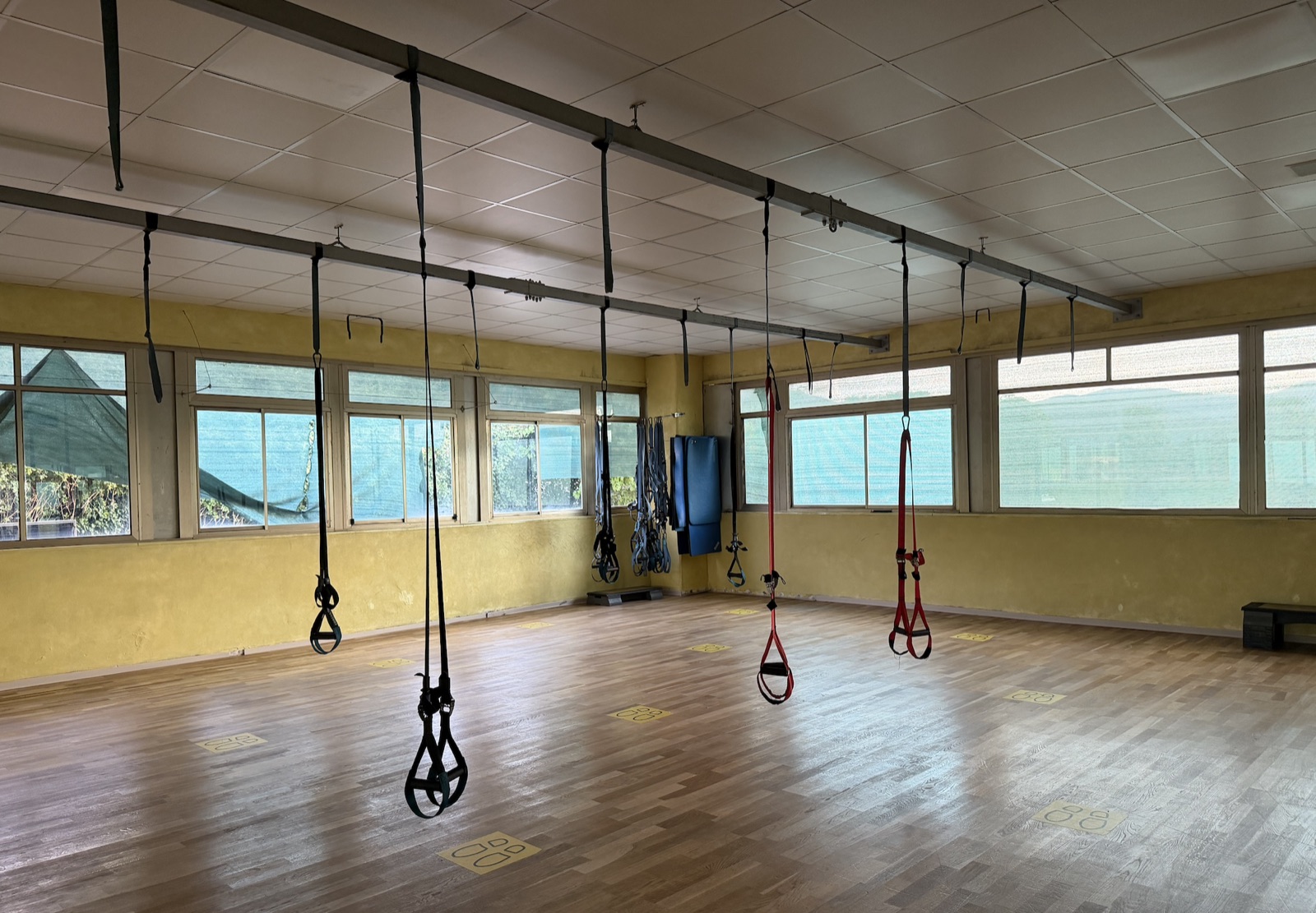 Sala suspension training e funzionale della palestra New Life